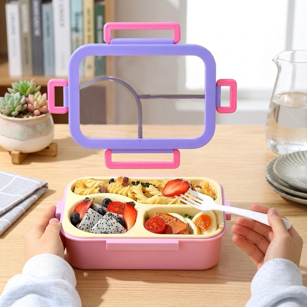 Bento Box - Contenitore per Pranzo in Acciaio Inox