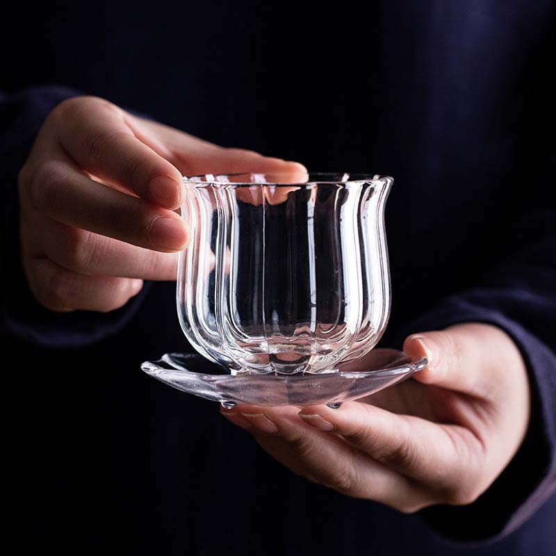Japanese Pottery - Tazza da Tè in Vetro Borosilicato