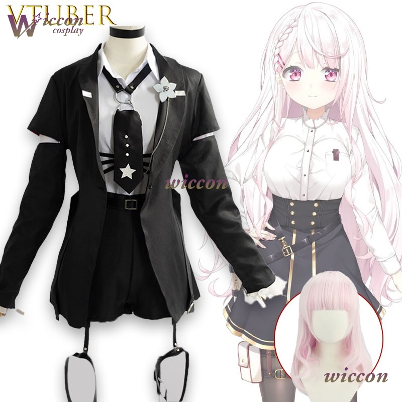 Japanese Fan - Costume Cosplay Shiina Yuika VTuber Stile