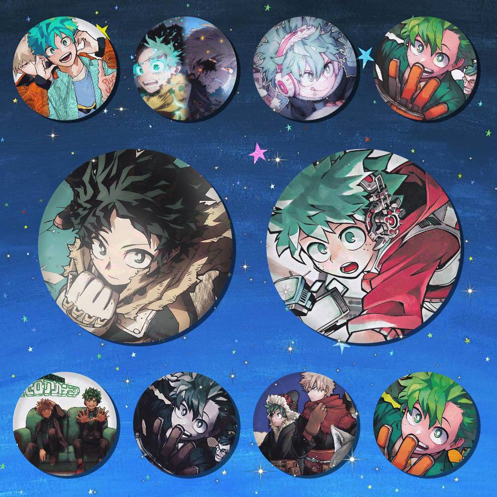 Furoshiki - Spille Rotonde Anime A-Midoriya Izuku Bakugou