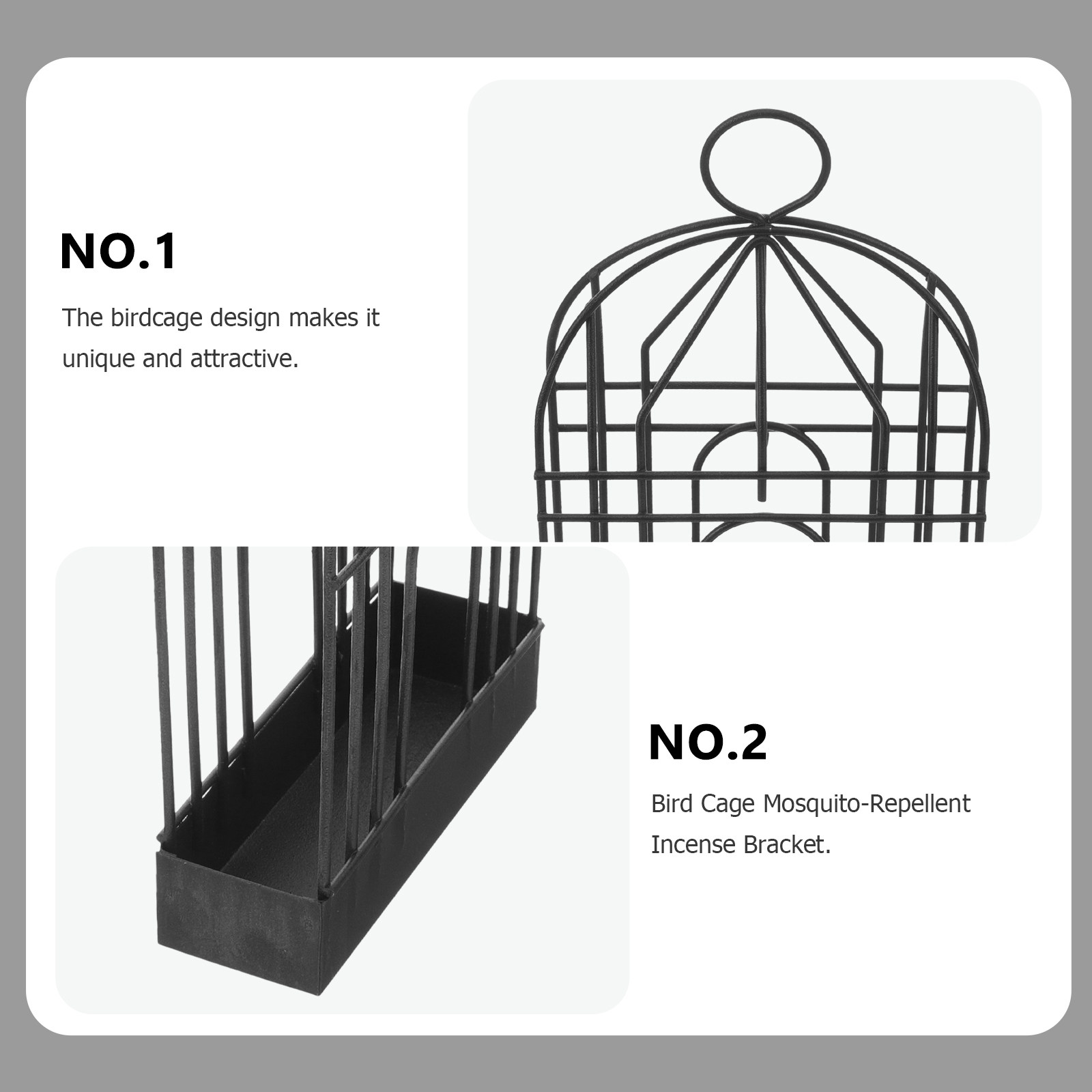 Porta Incenso a Forma di Gabbi - Incense Holder recensione e prezzo