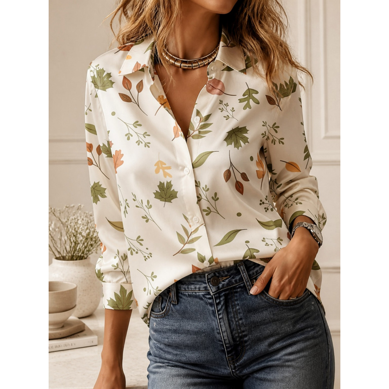 Camicia Elegante da Donna con  - Matcha recensione e prezzo