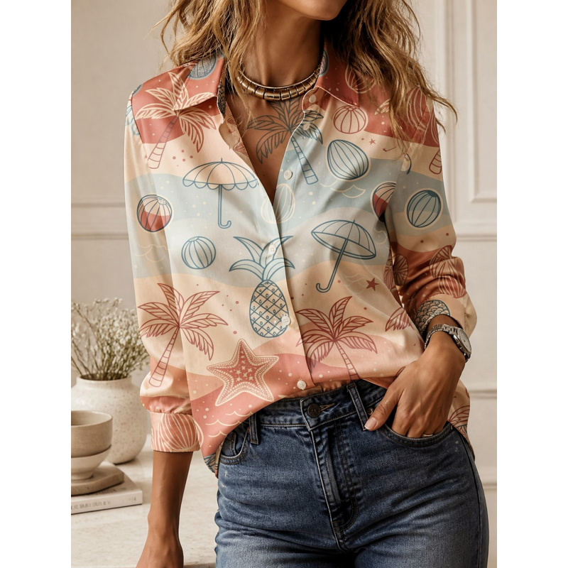 Camicia Elegante da Donna con  - Matcha recensione e prezzo