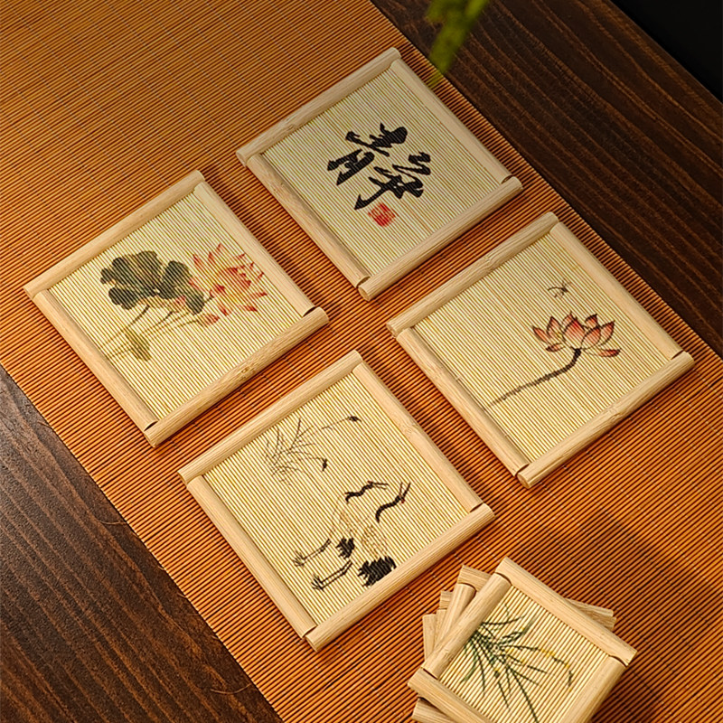Set di 5 Sottobicchieri in Bam - Japanese Tea recensione e prezzo