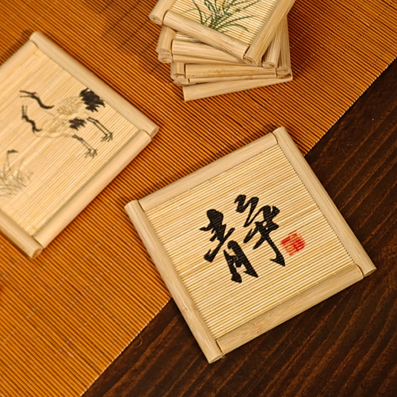 Set di 5 Sottobicchieri in Bam - Japanese Tea recensione e prezzo