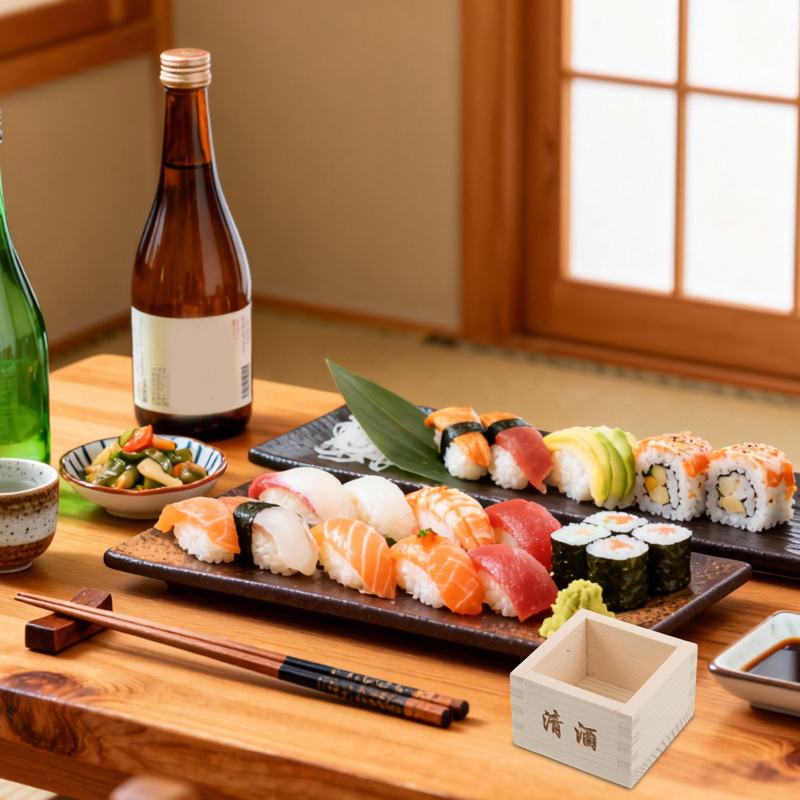 2 Pezzi Scatola in Legno per S - Japanese Restaurant Lifestyle recensione e prezzo