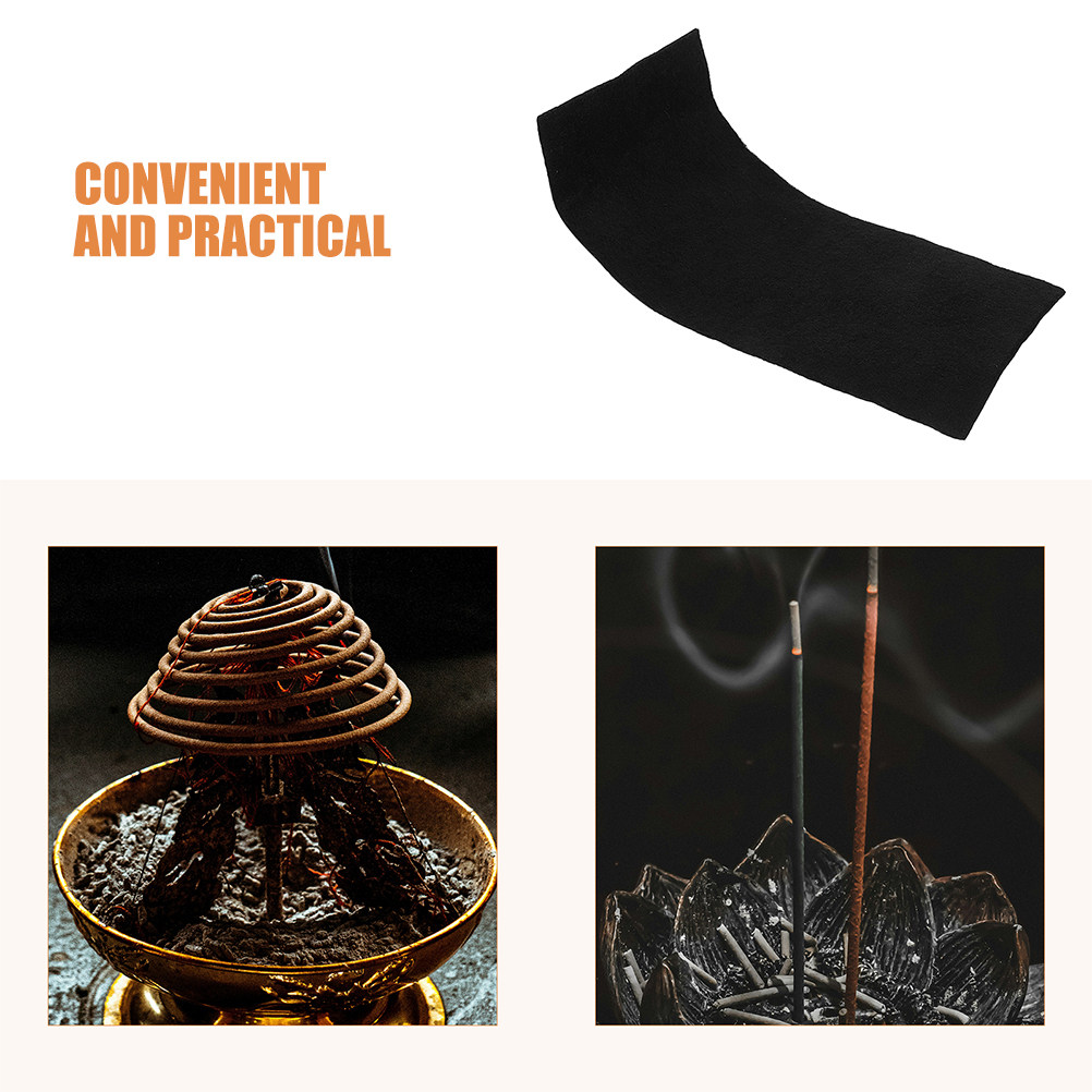 Tappetino Nero Ignifugo per Br - Incense Holder recensione e prezzo